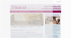 Desktop Screenshot of baras.org.uk