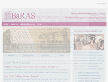 Tablet Screenshot of baras.org.uk